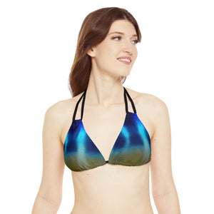 Wahoo Triangle Bikini Top