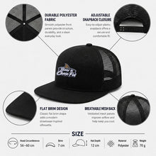 Load image into Gallery viewer, Redfish Born to Chase Fin Embroidery Flat-Brim Mesh Cap
