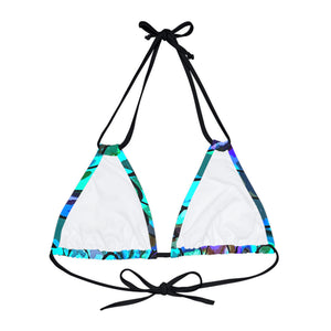 Mermaid Blues Triangle Bikini Top