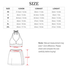 Load image into Gallery viewer, Bluewater Bloom Halter Top &amp; Skirted Bikini Set