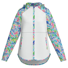 Load image into Gallery viewer, Custom Winter Women's Fleece Long Sleeve Spliced Jacket Coat