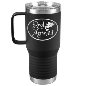 Reel Mermaid Handle Tumbler