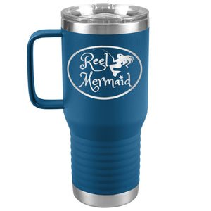 Reel Mermaid Handle Tumbler