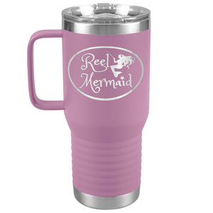 Reel Mermaid Handle Tumbler
