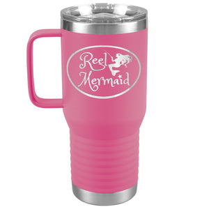 Reel Mermaid Handle Tumbler
