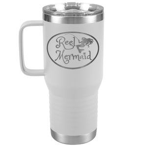 Reel Mermaid Handle Tumbler