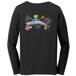 Reel Mermaid Wahoo Long Sleeve