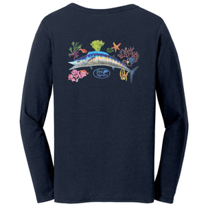 Reel Mermaid Wahoo Long Sleeve