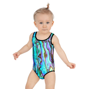 Abalone All-Over Print Kids Swimsuit