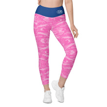 Load image into Gallery viewer, Marlin Girls Custom Leggings with pockets