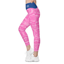 Load image into Gallery viewer, Marlin Girls Custom Leggings with pockets