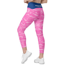 Load image into Gallery viewer, Marlin Girls Custom Leggings with pockets