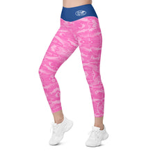 Load image into Gallery viewer, Marlin Girls Custom Leggings with pockets