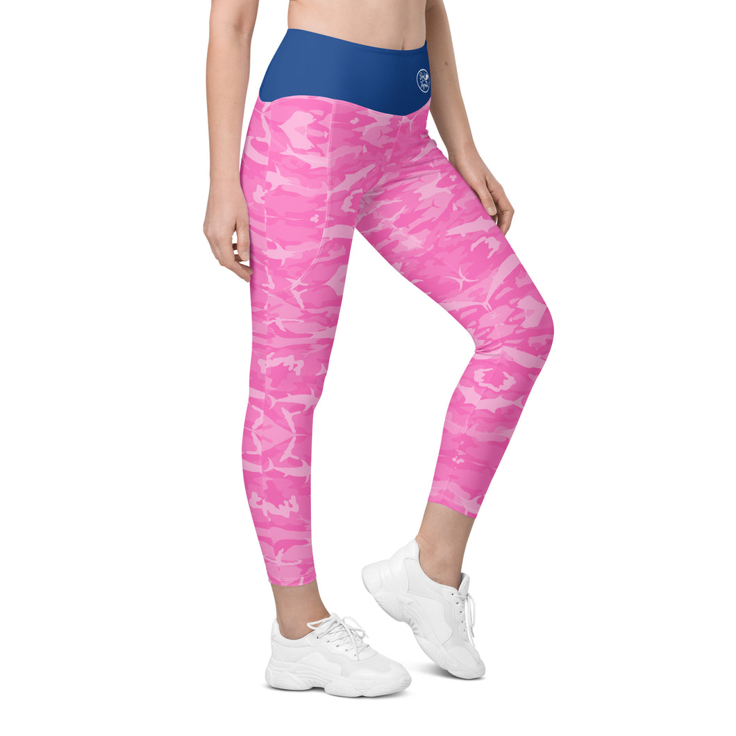 Marlin Girls Custom Leggings with pockets