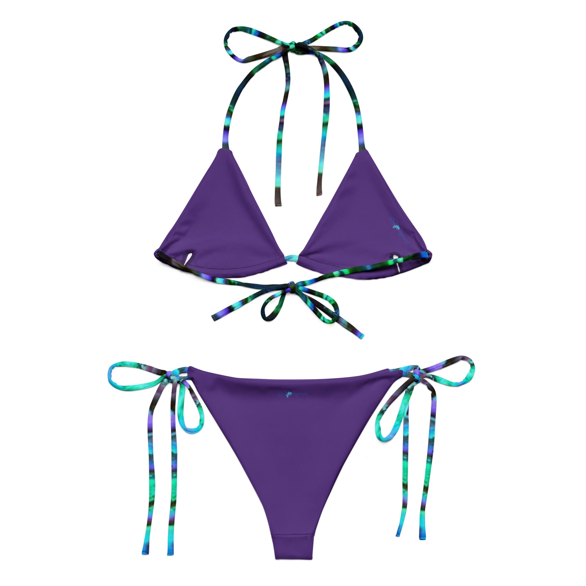 Abalone recycled string bikini – Reel Mermaid