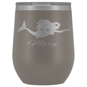 Custom Tumbler - Mary - Island Mermaid Tribe