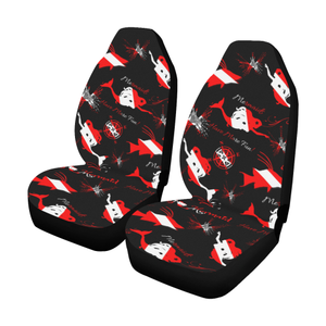 Dive Mermaid Car Seat Covers (Set of 2) - Island Mermaid Tribe