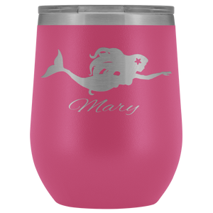 Custom Tumbler - Mary - Island Mermaid Tribe