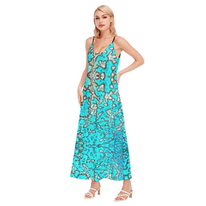 All-Over Print Women's Sling Dress