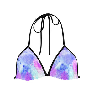 Tie Dye Women's Triangle String Bikini