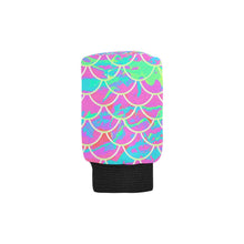 Load image into Gallery viewer, Pink Mermaid Scale Car Shift Knob Cover &amp; Hand Brake Cover - Island Mermaid Tribe