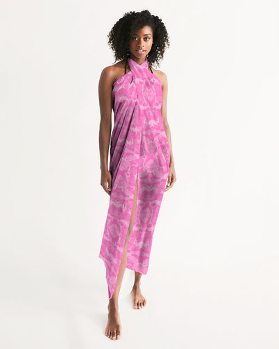 Pink Saltwater Camo Swim Cover Up
