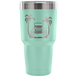 Jeeper and Palm Trees - Island Mermaid Tribe