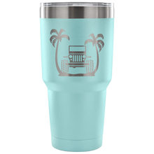 Load image into Gallery viewer, Jeeper and Palm Trees - Island Mermaid Tribe