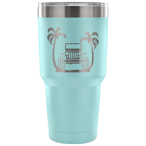 Jeeper and Palm Trees - Island Mermaid Tribe