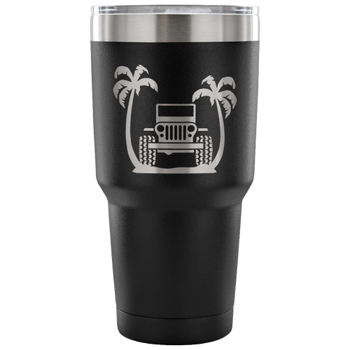 Jeeper and Palm Trees - Island Mermaid Tribe