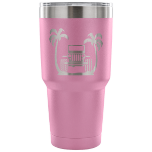 Jeeper and Palm Trees - Island Mermaid Tribe