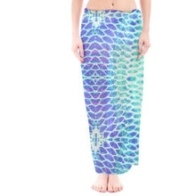 Load image into Gallery viewer, Blue Fish Scale Sarong - Island Mermaid Tribe