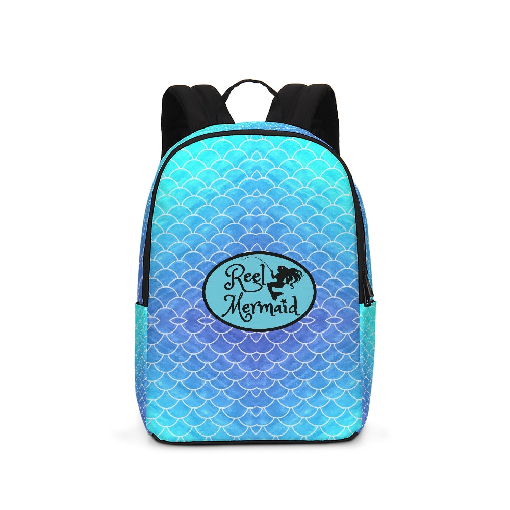 Ombre Blues Reflection Large Backpack
