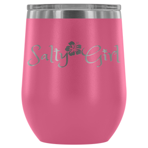 Salty Girl Stainless Steel Wine Tumbler (12 Color Options)