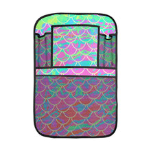 Load image into Gallery viewer, Pink Mermaid Scale Car Seat Back Organizer (2-Pack) - Island Mermaid Tribe