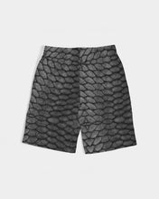 Load image into Gallery viewer, Fin Stalkers Fish Scale Grey Boys Swim Trunk