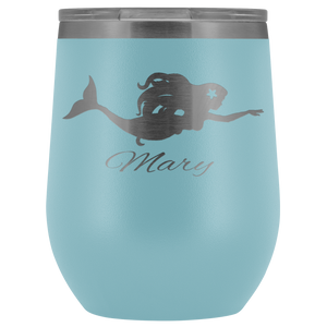 Custom Tumbler - Mary - Island Mermaid Tribe