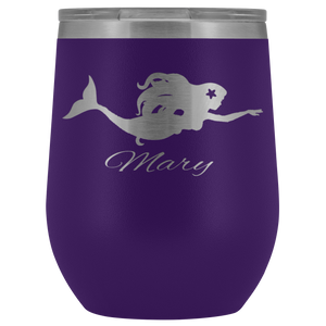 Custom Tumbler - Mary - Island Mermaid Tribe