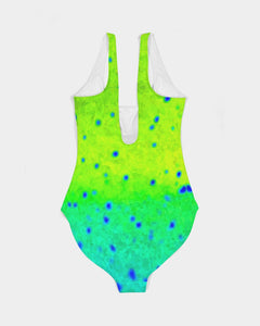 Mahi Print Women's One-Piece Swimsuit