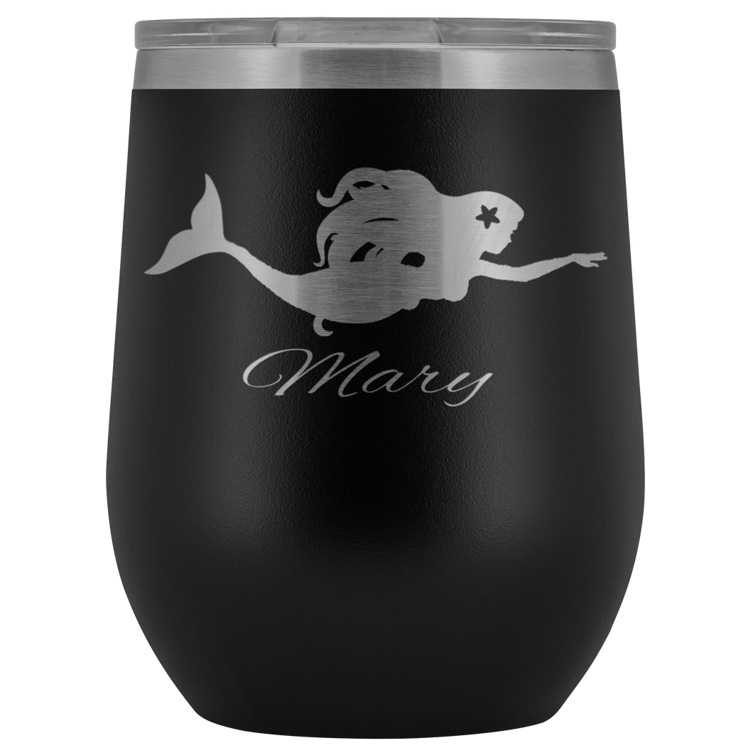 Custom Tumbler - Mary - Island Mermaid Tribe