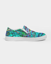 Load image into Gallery viewer, Mermaid Blues Women&#39;s Slip-On Canvas Shoe