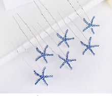 Load image into Gallery viewer, Starfish Hairpins