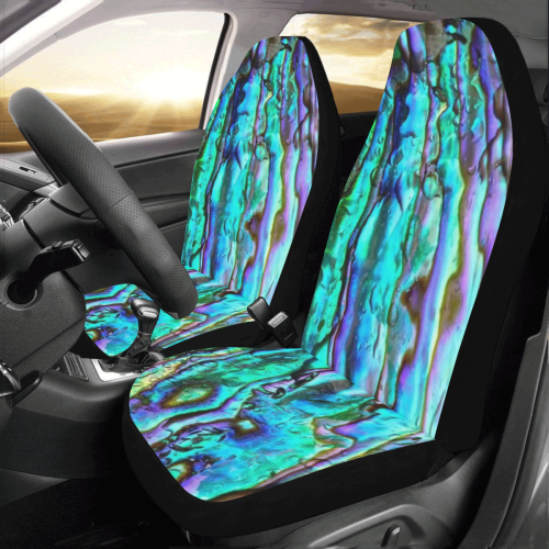Abalone Car Seat Cover (Set of 2) - Island Mermaid Tribe