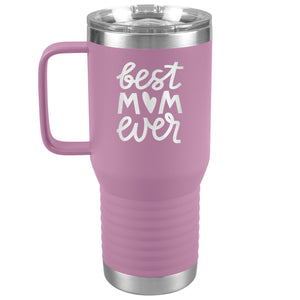Best Mom Ever Tumbler with Handle
