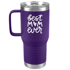 Best Mom Ever Tumbler with Handle