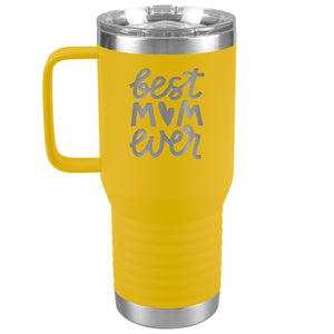 Best Mom Ever Tumbler with Handle