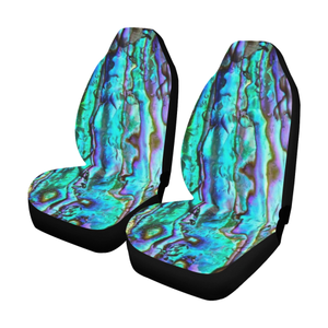 Abalone Car Seat Cover (Set of 2) - Island Mermaid Tribe