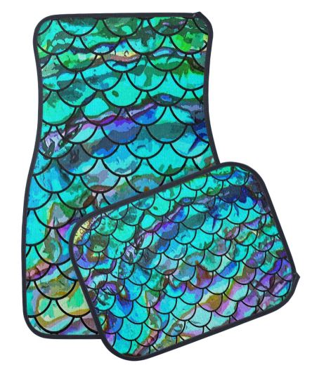 Mermaid Scale Car Floor Mats