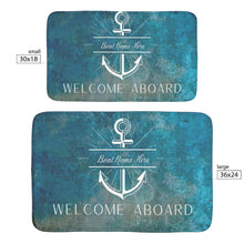 Load image into Gallery viewer, Custom Boat Name Rug |Personalized Boat Mat