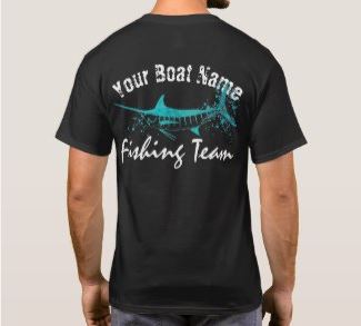 Men's Custom Marlin Fishing T-Shirt